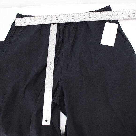 NWT Athleta Pants Women XLT Paradise Linen Blend Wide Leg Utility High Rise Tall - Picture 9 of 12